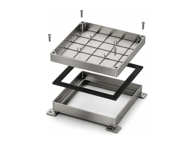 Tapa de Registro Hermética de acero inoxidable